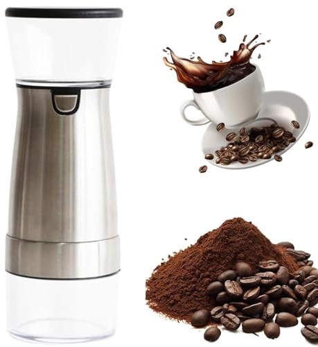 capacità 60G Smerigliatrice per caffè elettrica - Blade in Acciaio Inossidabile per Fagioli e spezie, Regolabile macinazione fine | Macinino da Cucina a casa Multiuso per caffè, Pepe, Erbe