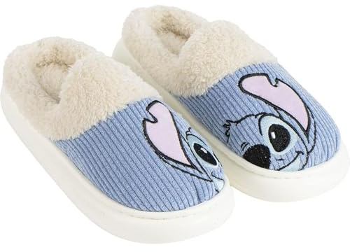 CERDÁ LIFE'S LITTLE MOMENTS Zapatillas de Casa Licencia Oficial | Pantuflas Stitch cómodas, Suaves y Antideslizantes