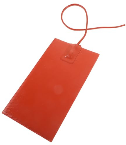 ABOOFAN 12v 100w Silicone Oil Pan Heater Pad 35cm Cable Engine Block Hydraulic Fluid Oil Sump Heater Cold Weather Universal Fit Transmission