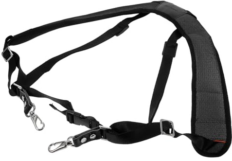 DECOMELODY Verstellbarer Gepolsterter Djembe Gurt Bequemer Trommel Schulterriemen Robuste Handtrommel Zubehör Strapazierfähiges Material für Frauen und Outdoor Bühnengebrauch