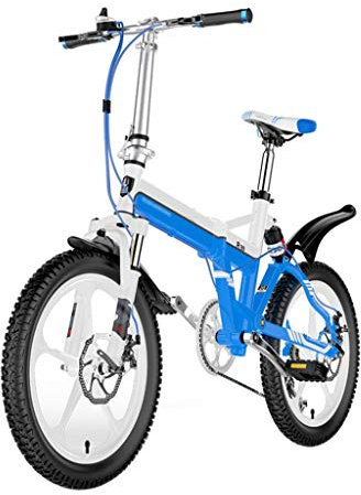 TYXTYX 20 Zoll Faltrad Folding Bike 7 Gang Klapp Fahrrad,leichtes Mini-Faltrad, kleines tragbares City-Falt-Mini-Kompaktfahrrad