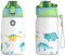 Fjbottle Borraccia Termica per bambini 400ML - Senza Perdite/Senza BPA, Bottiglia termica acciaio inox per scuola, asilo