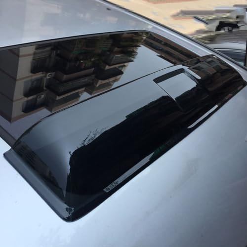 FFOCUS Schiebedach-Windabweiser für FIAT 500 2011-2023,Monddach-Fenstervisier Autozubehör,88CM-91CM