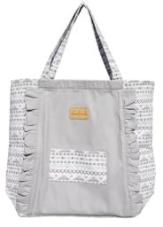 Eco Yogatasche für Matte groß 70 cm aus Baumwolle/Leinen praktisch mit großen Taschen und Tragegurt aus Baumwolle, robust hochwertig verarbeitet, wasserdicht (Tote Bag, Indian Style)