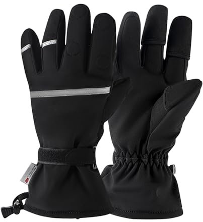 SZZCNOX Warme Winterhandschuhe für Herren und Damen, Outdoor, winddicht und wasserabweisend, Thermohandschuhe, XL/L, Fotografie-Handschuhe für Drohnenflug, Jagd, Wandern, Radfahren, Fahren, Klettern,