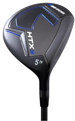 Benross Golf HTX2 Graphite Fairway Wood 5 - Madera de calle de alto lanzamiento y indulgente para máxima distancia y precisión