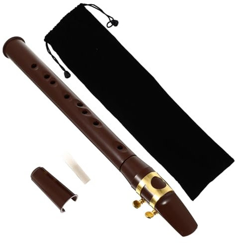 TOYANDONA 1satz Mini Saxophon Für Junge Mädchen Und Erwachsene Tragbares Musikinstrument Im Pocket-format Für Musikanfänger Und Bühnenauftritte Inklusive Tragetasche
