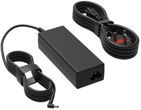 19V Power Supply Cable Compatible with HP Asus Philips Aoc 31.5/28/27/24/23.8/23.6/23/21.5/19.5/27xi 27f 25f 24f 23f VG245 VG278 Koorui GN10 27E8QK MG27K1Q more Widescreen Full HD LED LCD IPS Monitor