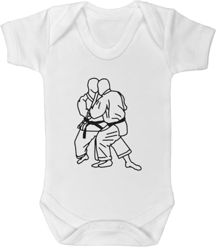 Azeeda 18-24 Month 'Judo Martial Art' Baby Grow/Bodysuit (GR00189453)
