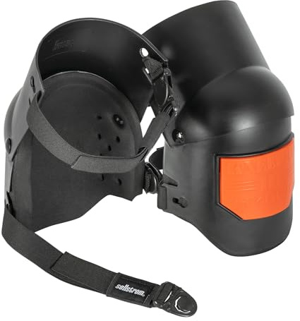 Sellstrom Genouillère S96211 Knee Pro Hybrid Ultra Flex III (gel), universel, noir/orange