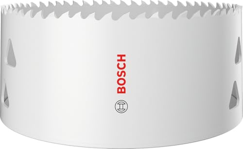 Bosch 1x Multi Material Threaded Hole Saw | for Steel, Drywall, Ø 114 mm, Professional Accessory Drill Driver