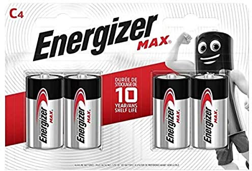 S15274 ENERGIZER C TAGLIA MAX, CONFEZIONE DA 4
