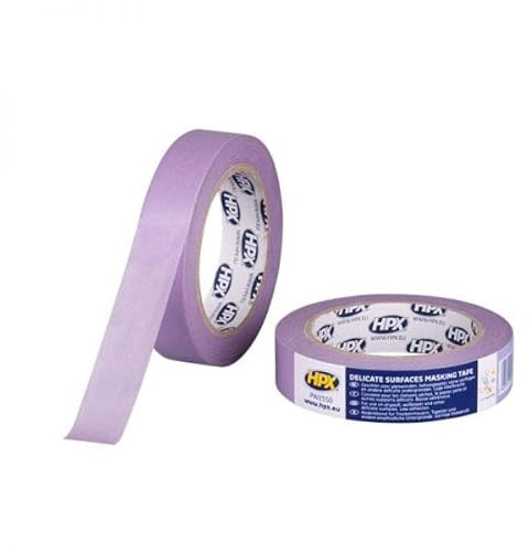 HPX - Ruban de masquage 4800 surfaces délicates, violet, 36 mm x 50m - HPXRUPW3850