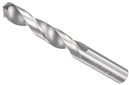 CoCud Mèches Carbure Monobloc, 7mm diamètre, YG6 (C2/K20) Tungstène Carbure Droit Tige Tordu Foret Forage - (Applications: pour Acier Inox Alliage), 1 Pcs