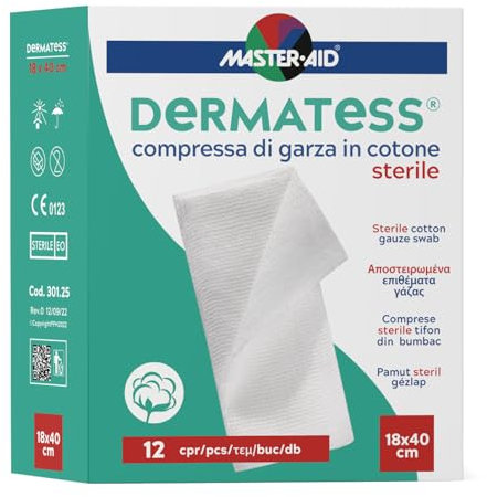 DERMATESS COTONE 12 PZ CM 18X40