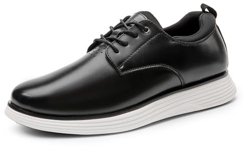 Bruno Marc Oxford skor för män Klänning för män Skor Bröllopskostym Buteau,Size 42,Svart,SBOX2412M