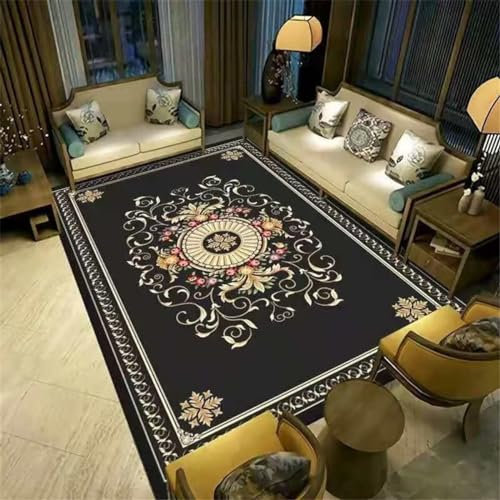 RUGMRZ Terrassenteppich Wetterfest Teppich Nach Mass Grauer Teppich Schlafzimmer Home Decor Esszimmer Teppich Multi-Size Bunter Teppich 60X120CM