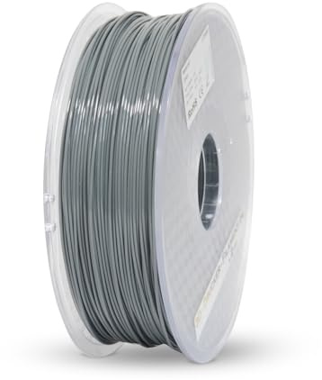 Z3D® ABS 2,85mm GRAU 1kg 3D Drucker Filament - hochwertig, geringe Schrumpfung, stoßfest & formstabil, hitzebeständig, ideal für technische Teile