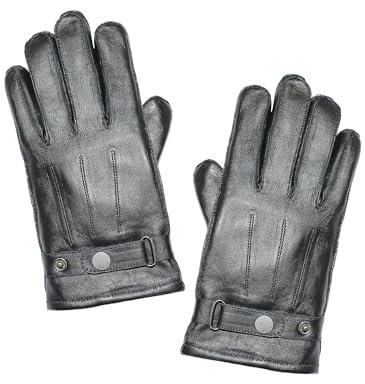 Mustang Herren Lederhandschuhe 31023171 Black