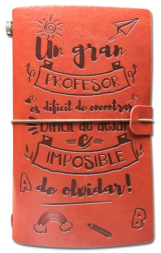 OMNIQI Lehrerin Geschenk, Abschiedsgeschenk Lehrerin, Abschied Lehrer Grundschule, Beste Danke Erzieherin Abschied Geschenkideen, Geschenk für Lehrerinnen Weihnachten Leder Notizbuch Lehrerin mit Herz