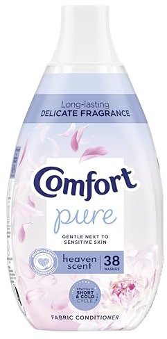 Comfort Molly-Mae x Pure Heaven Scent Fabric Conditioner Softener with CrystalFresh Technology for Sensitive Skin 38 washes (570 ml)