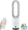 Bladeless Tower Fan With Remote, Air Circulator Cooling Fan For Indoor Use, 8 Speeds Settings, Quiet Oscillating Fan For Home Bedroom(A)