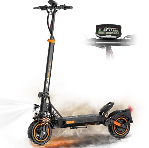 RCB D5/D5PRO Elektroroller (Ultra/Normal),E-Scooter für Erwachsene mit Straßenzulassung (ABE), APP, 500W-Motor/NFC-Spitze 1600, 26% Steigung 80-130KM, 20.8-27Ah,10 Zoll Flatproof-Reifen