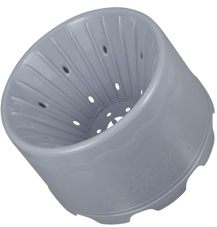 STOBAZA Cubo Escurridor para con Diseño de Presión Manual Cesta Drenaje Resistente y Portátil para Limpieza de Suelos y Fregona Accesorio Ergonómico para Uso Doméstico