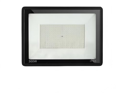 LED de 300W for exteriores, proyector resistente al agua IP66, farola cuadrada for jardín Para garaje, patio y porche.(6000K White light)