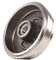 2x RIDEX 123B0215 Bremstrommeln Set Ø228,6mm Hinten