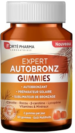 Forté Pharma Expert Autobronz gummies 60 gommes