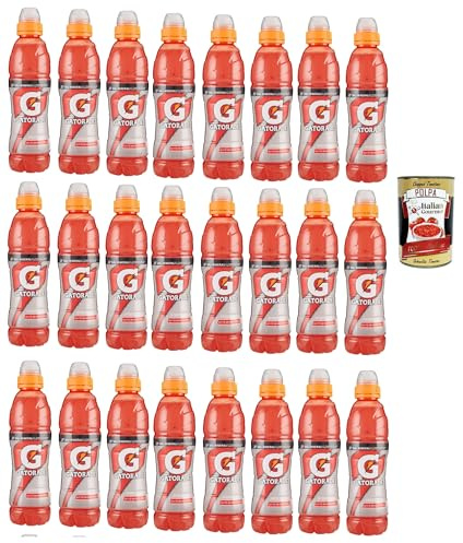 Bevanda energetica Bevanda energetica Bebida Energética Naranja sanguina Blood Orange Energy Sport Bebida 24 x 50 cl + Polpa Italiana Gourmet 400 g