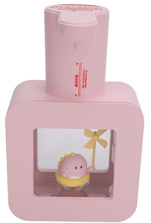 Automatisk Skumtvåldispenser, 3 Nivåer Justerbar Uppladdningsbar Bänkskiva Väggmonterad Beröringsfri Skumtvåldispenser för Badrum, Kök, Hotell, Restaurang (Pink)