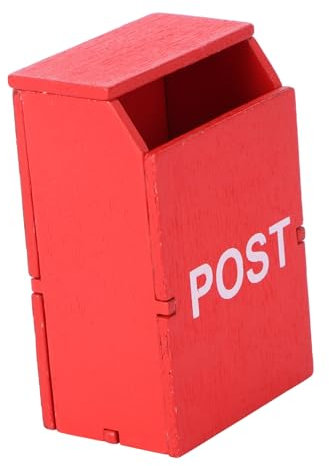 Uonlytech 3 Pezzi Di Cassetta Postale Decorativa In Miniatura Per Accessori Decorativi Per La Casa Decorazione Della Casa Ornamento Retrò Decorazione Della Casa Vintage Mini