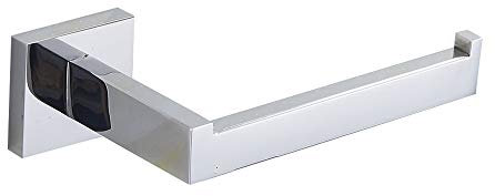 CASEWIND Toilettenrollenhalter Edelstahl, Toilettenpapierhalter Chrom, Klorollenhalter mit Bohren Wandmontage Werkstatt Glänzend