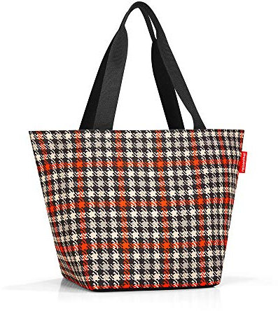 Reisenthel Shopper M Glencheck red Sporttasche, 51 cm, 15 Liter, Glencheck Red