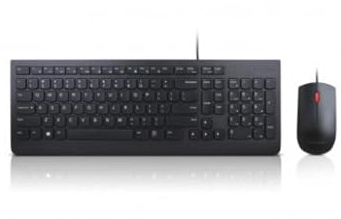 Lenovo 4X30L79928 Clavier USB QWERTY Estonien Noir