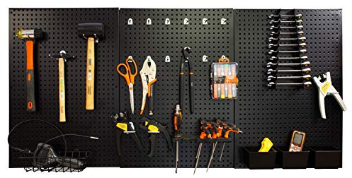 Panneaux muraux acier avec 24 fixation outils