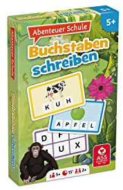 ASS Altenburger - Abenteuer Schule - Buchstaben schreiben, Lernspiel, 22572850, Yellow