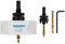Mollom (102mm | 4) HSS M42 with 8% cobalt BI-Metal Hole Saw with 2 Pilot Drill Bits & Arbor Smooth Cutting for PVC,Drywall,Wood,Plastic,Gypsum Board,Rubber
