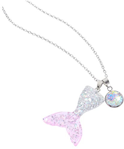 WRITWAA Meerjungfrauen Halskette Mädchen Elegante Halskette Halsanhänger Geschenk Für Partys Jubiläen Geburtstage Täglicher Gebrauch