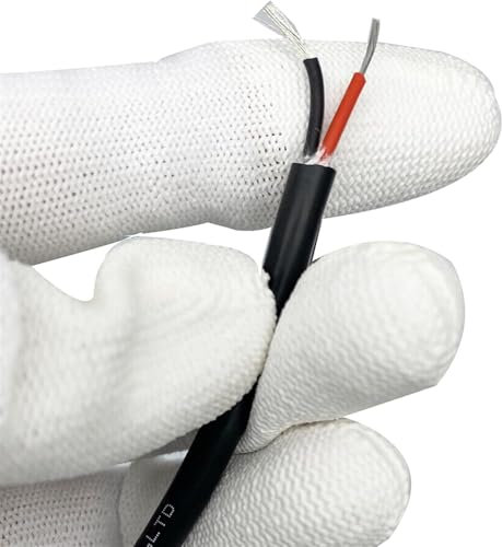 Canalina for cavi elettrici Solido 2 core Informazioni Guaina Linea Cavo in silicone extra morbido Cavo resistente alle alte temperature Connettore for cavi di alimentazione in silicone multi-core (Di