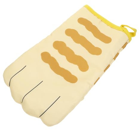 OSOLADY Oven Mitts Heat Resistant Kitchen Gloves Non- Bbq Baking Pot Holders Ergonomic Grip for Cooking Microwaving Grilling