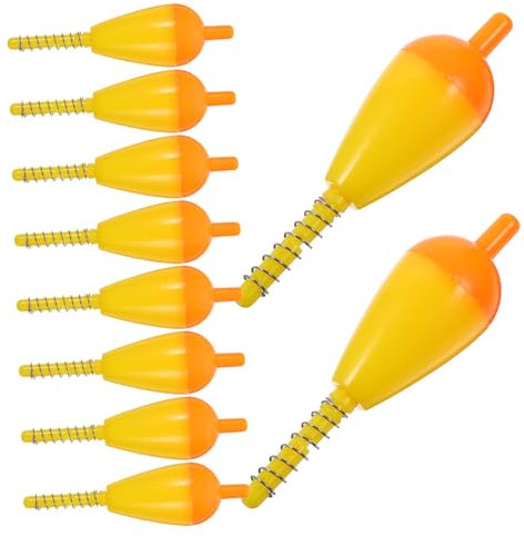 POPETPOP 12pcs Fishing Bobbers Fishing Floats for Ice Bobbers for Tackle Equipment