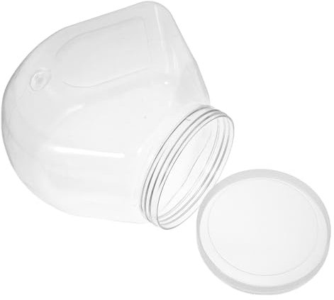 COLLBATH Bouteille en Plastique Bouteilles en Plastique avec Bouteilles vides Petites Bouteilles en Plastique pour liquides Transparent