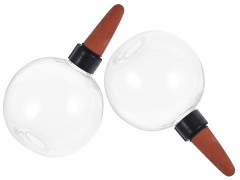 Hemobllo Riego Automático para Plantas 2piezas 500ml Bulbos De Riego para Jardín Adecuado para Vacaciones Facilita El Cuidado De Suculentas y Flores