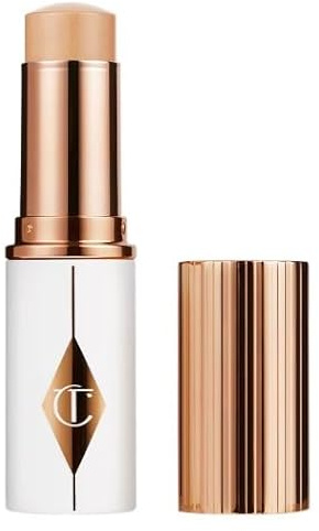 Charlotte Tilbury Original Unreal Skin Sheer Glow Tint Foundation-Stick, feuchtigkeitsspendend, 9 g, von Bella, 7,5