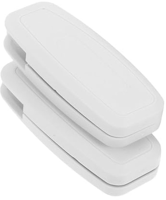 minkissy Accesorios para Persianas 2 Piezas Mango Cuadrado Plástico para Cordón de Persiana Ventana, Peso Seguridad Base Inclinada, Complemento Práctico para Cortinas Verticales