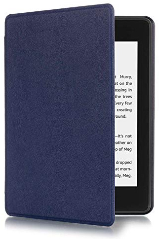 Kepuch Custer Hülle für Kindle Paperwhite 4 2018 10th,Smart PU-Leder Hüllen Schutzhülle Tasche Case Cover für Kindle Paperwhite 4 2018 10th - Blau