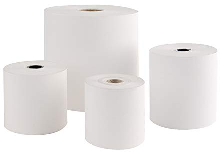 OFITURIA FAB-17929 Pack 10 Rollos Papel Termico S/BPA Medidas 57x55x12mm